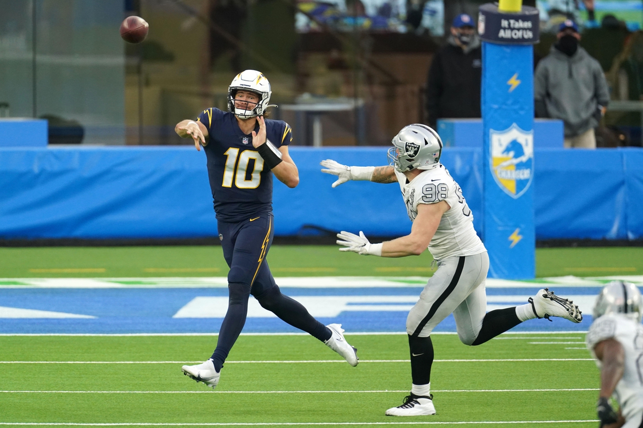 Los Angeles Chargers at Las Vegas Raiders 12/17/20 NFL Picks and  Predictions - PickDawgz