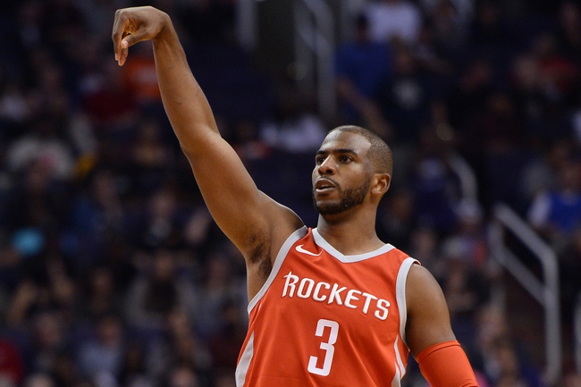 Phoenix Suns vs. Houston Rockets - 1/12/18 NBA Pick, Odds ...