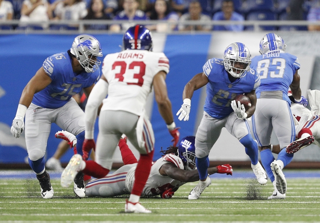 Detroit Lions vs. New York Giants - 10/27/19 NFL Pick, Odds, and Prediction