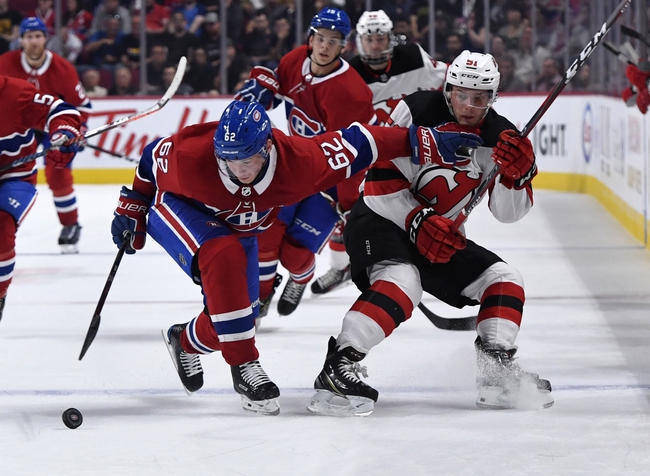 New Jersey Devils vs. Montreal Canadiens - 11/21/18 NHL ...