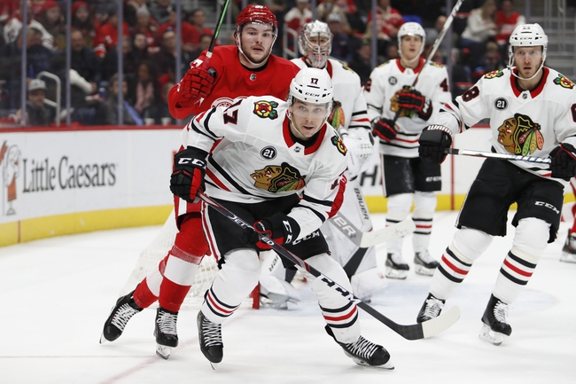 Chicago Blackhawks vs. Detroit Red Wings - 1/5/20 NHL Pick, Odds, and ...