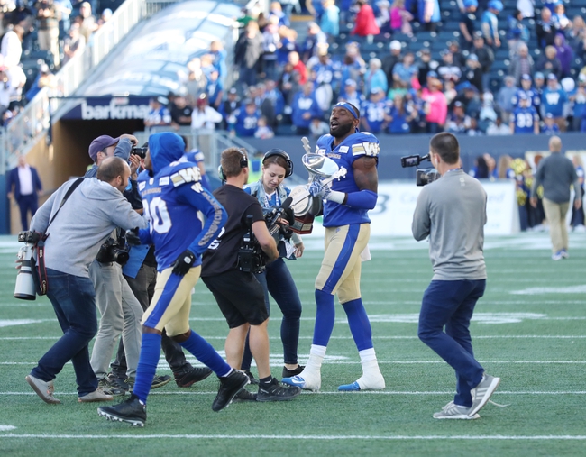Winnipeg Blue Bombers vs. Montreal Alouettes - 10/12/19 CFL Pick, Odds, and Prediction
