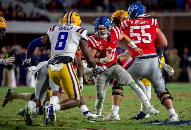 Mississippi State vs. Ole Miss - 11/28/19 College Football Pick, Odds, and Prediction