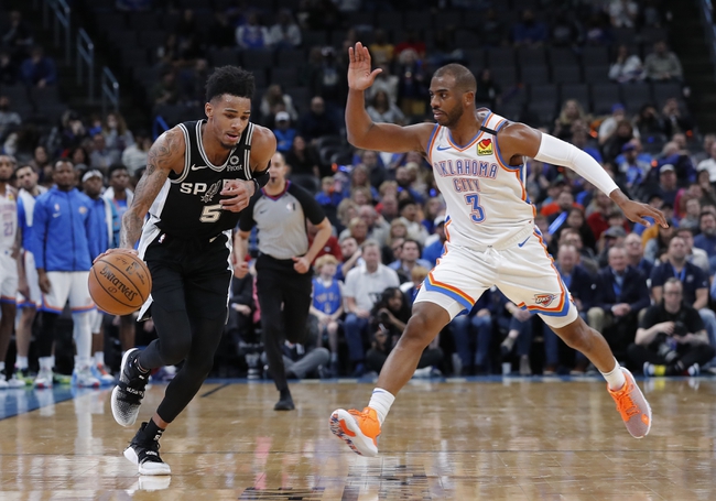 Oklahoma City Thunder vs. San Antonio Spurs - 2/23/20 NBA Pick, Odds, and Prediction - Sports ...