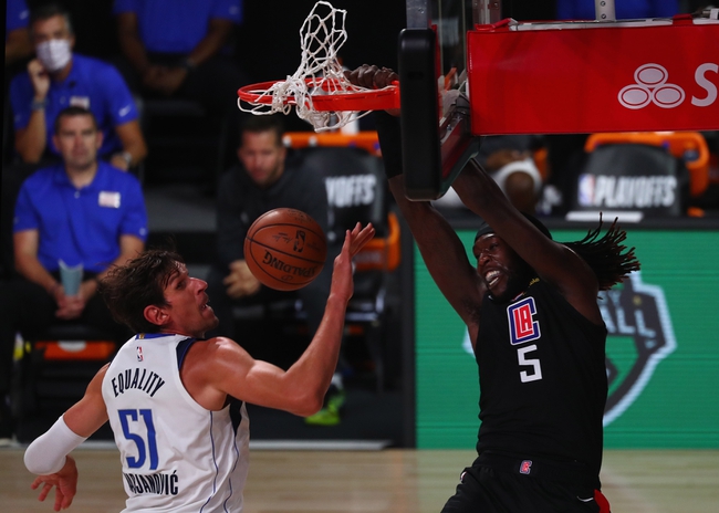 Los Angeles Clippers vs. Dallas Mavericks - 8/19/20 NBA ...