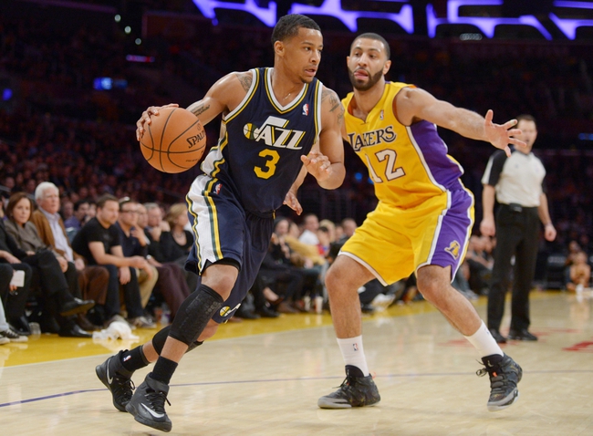 Utah Jazz vs. Los Angeles Lakers - 4/14/14 - Sports Chat Place