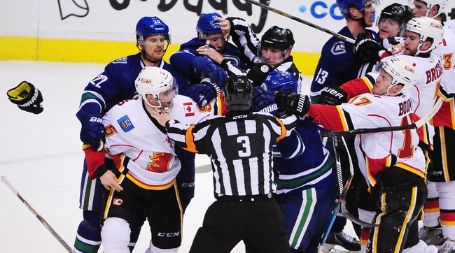 Calgary Flames vs. Vancouver Canucks - 2/14/15 NHL Pick ...
