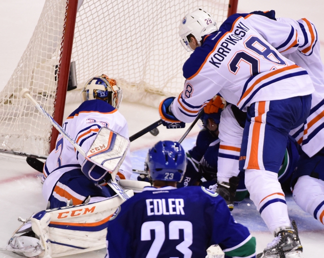 Vancouver Canucks vs. Edmonton Oilers - 10/18/15 NHL Pick ...