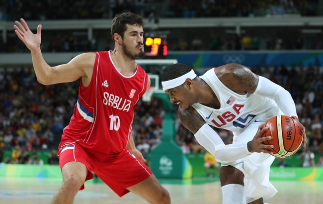 Croatia vs. Serbia - 8/17/16 2016 Olympic Games Quarterfinal Basketball