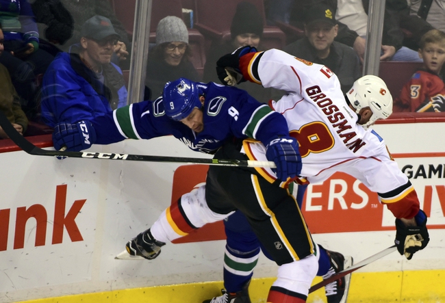 Vancouver Canucks vs. Calgary Flames - 10/15/16 NHL Pick ...